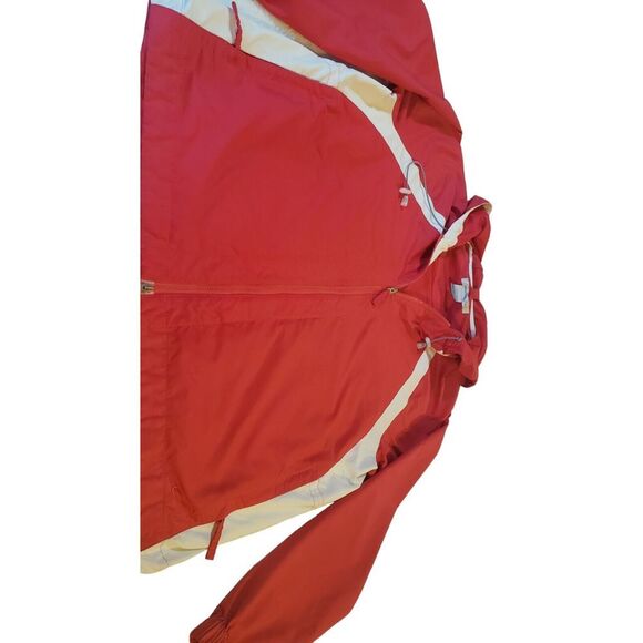 Nike Golf Womens L Fit Storm Full Zip Lightweight Windbreaker Raincoat With Hood - Picture 2 of 16